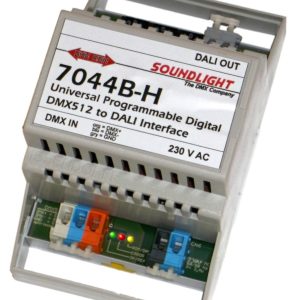 Soundlight 7044B-H plus | DMX naar DALI bus groepen / adressen