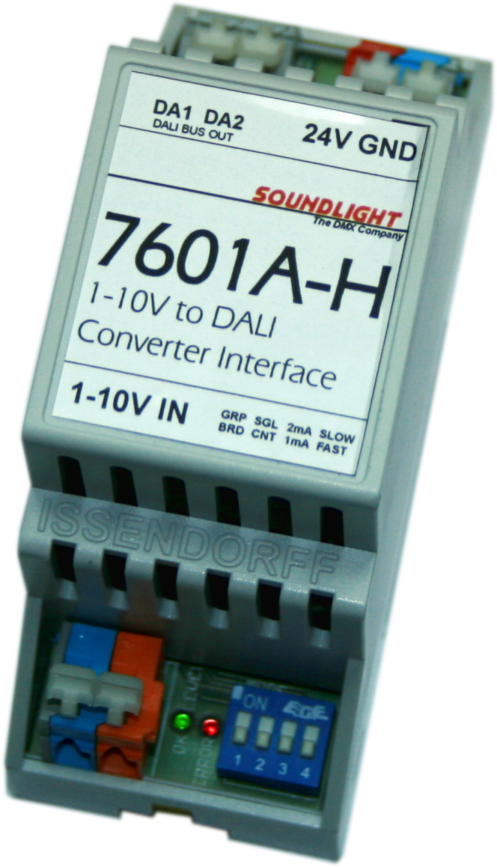 Convertisseur de signal - Transforme DMX à Dali et Dali à DMX - 12 V 24