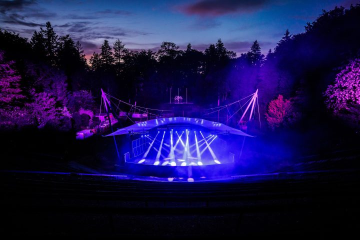 DMX en lichtinstallatie in het Openlucht theater Ede