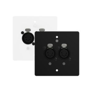 Chamsys | GeNetix GW2O EU 2 port Wall Plate DMX node